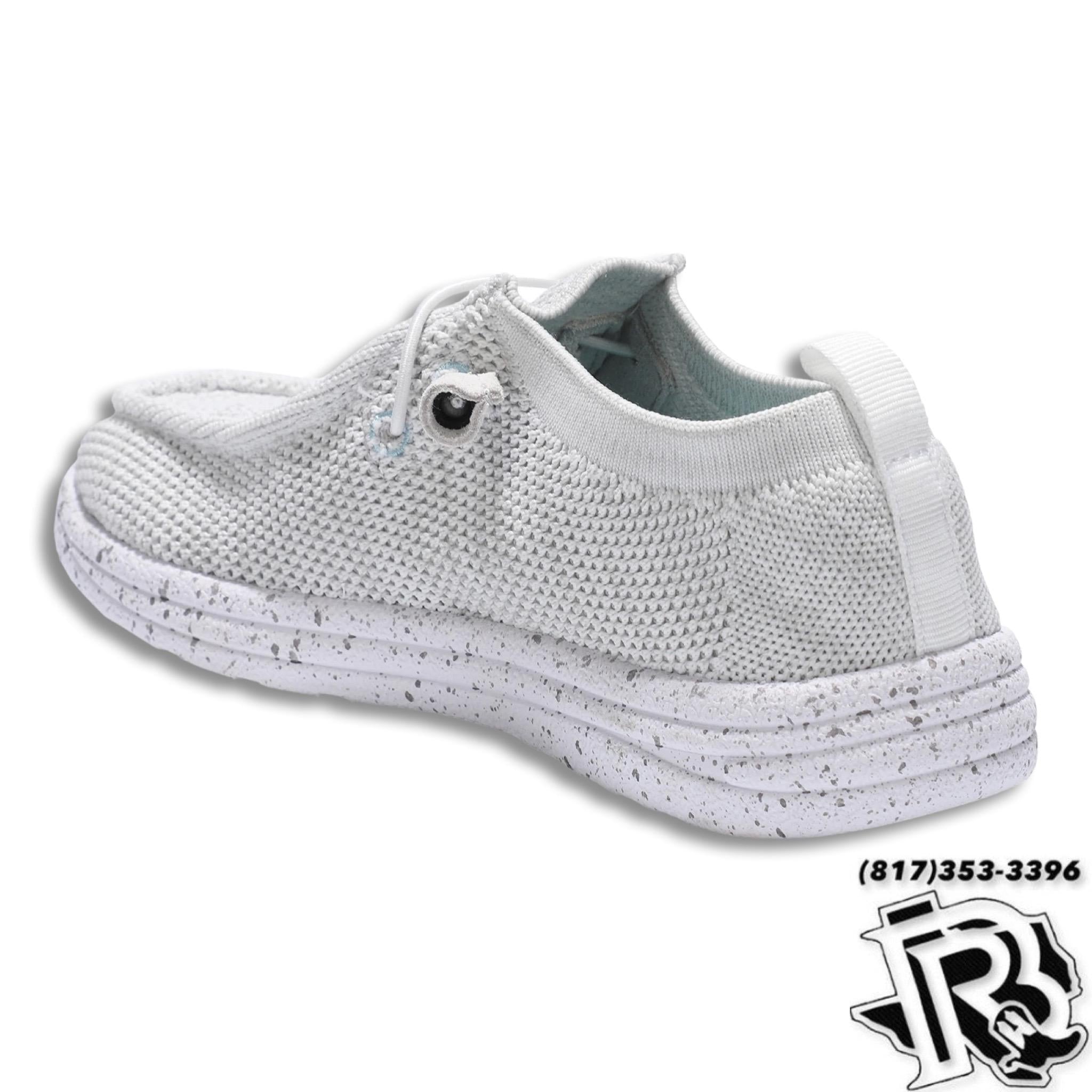 “ MICHELLE “ | WOMEN LIGHT GREY CASUAL CANVAS SHOE