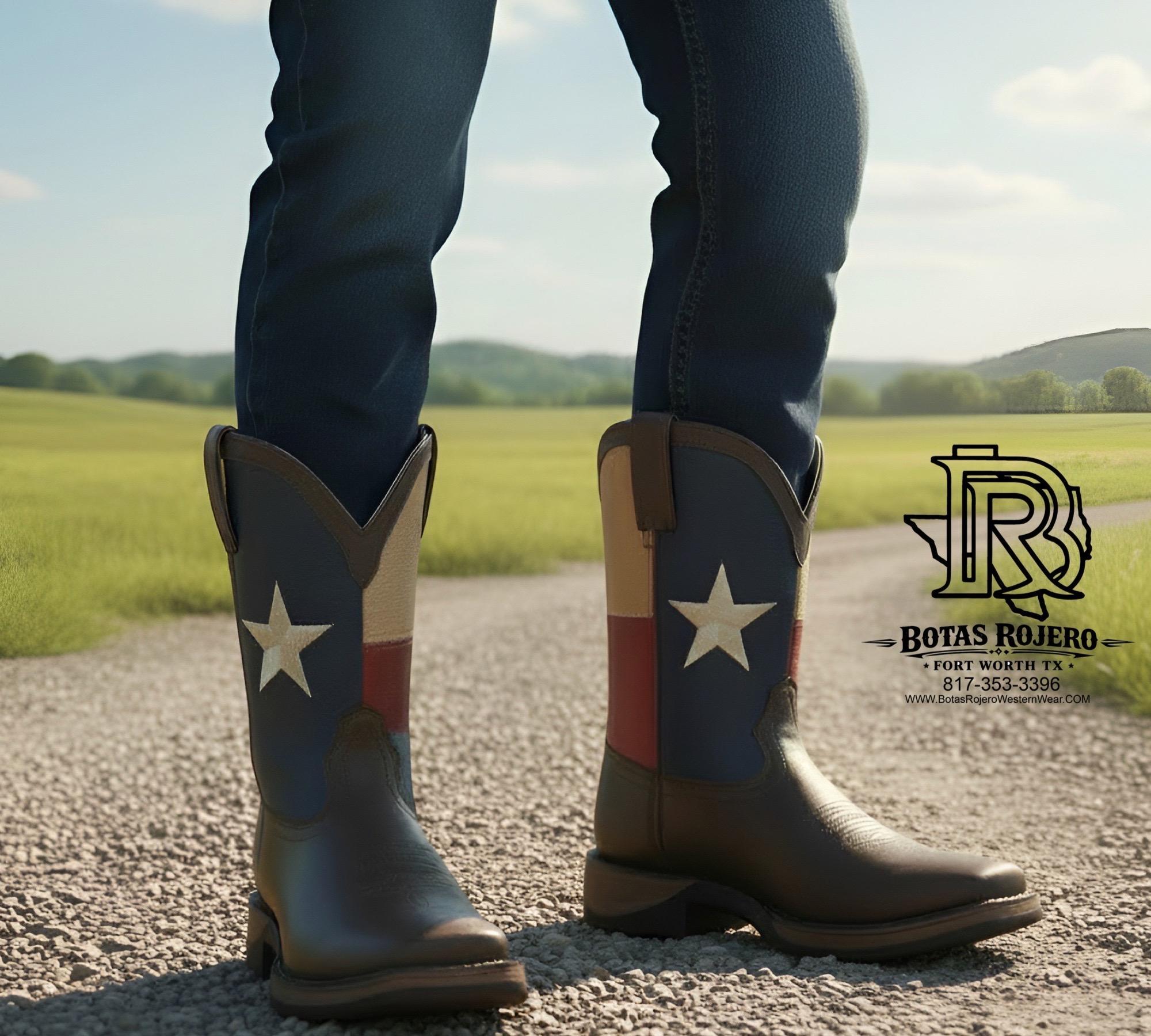 LIL' DURANGO® KIDS' TEXAS FLAG WESTERN BOOT BT246