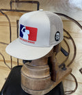 ‘’RYAN ’’ |MEJOR LEAGUE DRINKER KHAKI  TRUCKER CAP