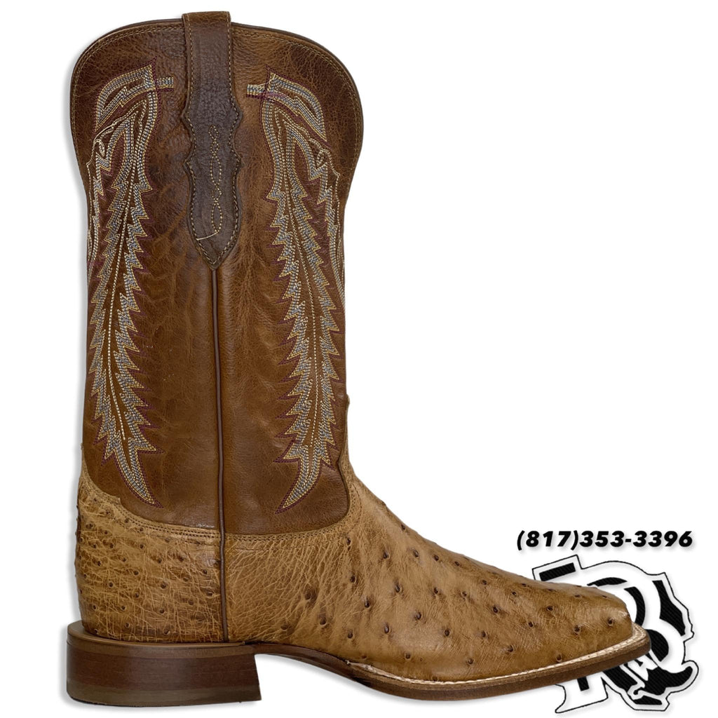 ORIGNAL OSTRICH FELIX | TONY LAMA MEN SQUARE TOE WESTERN BOOT