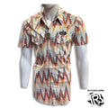 “ RETRO “ | MEN SHORT SLEEVE WESTERN SHIRT RRMS1SRZ7U