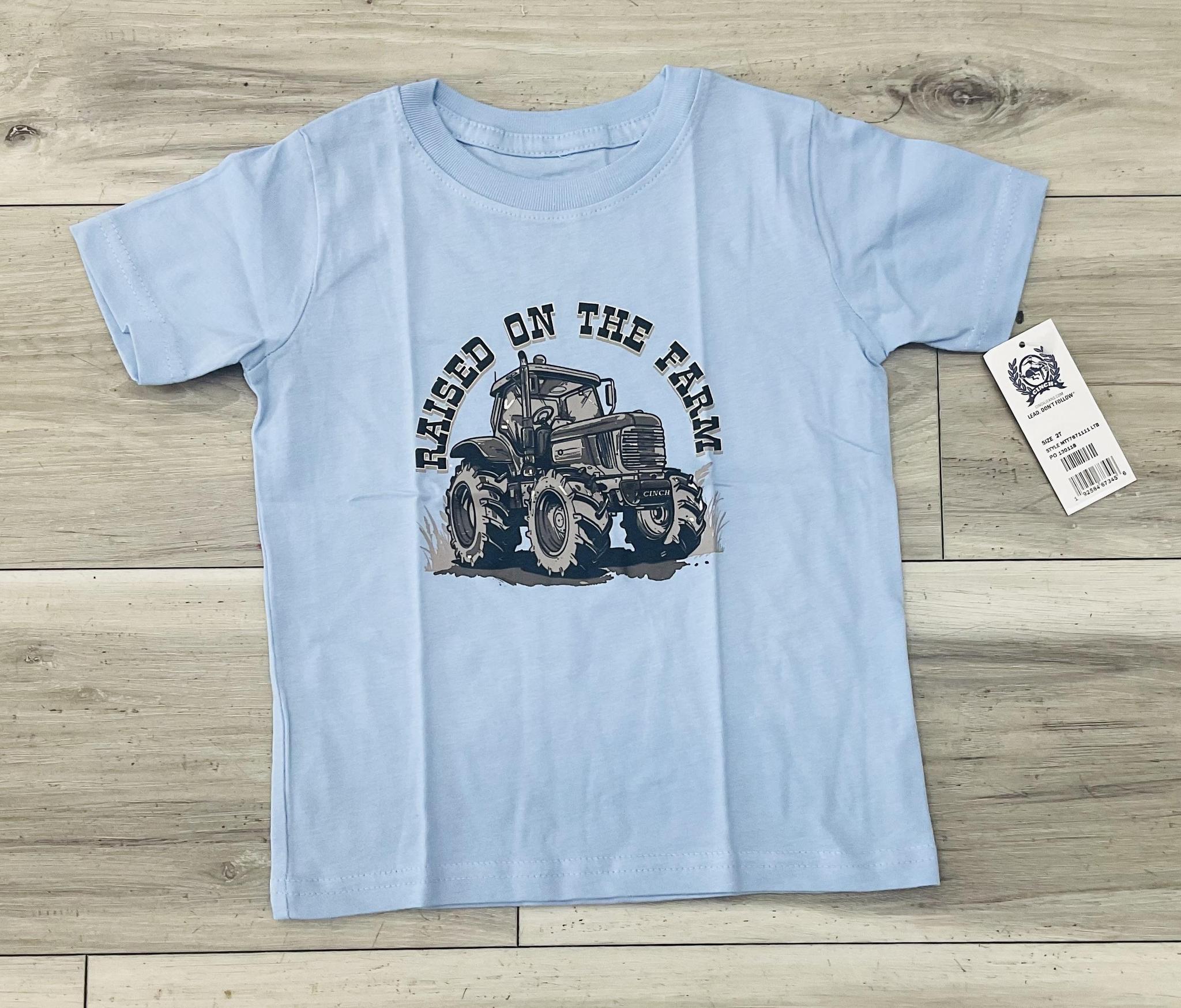 CINCH TODDLER LIGHT BLUE TEE | MTT7671111