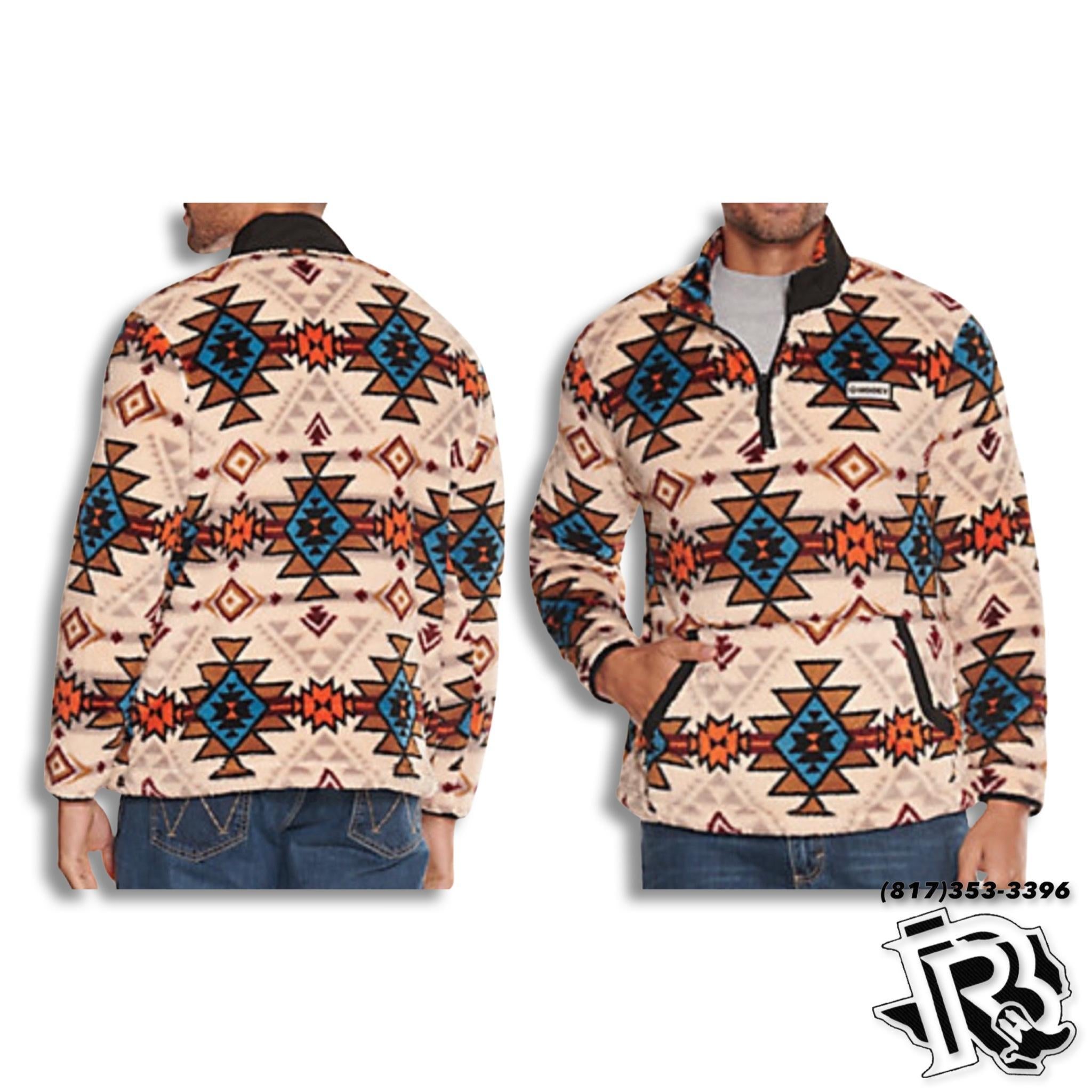 AZTEC IVORY | PULL OVER MEN SWEATER