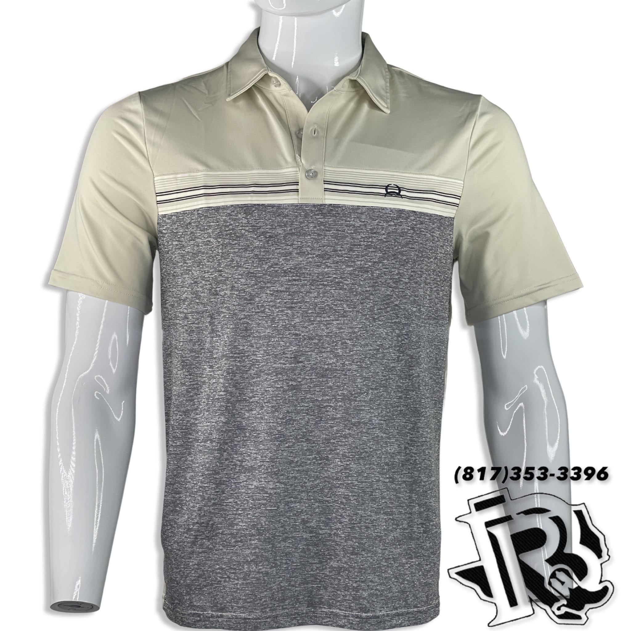 POLO CREAM | CINCH MEN WESTERN POLO SHIRT