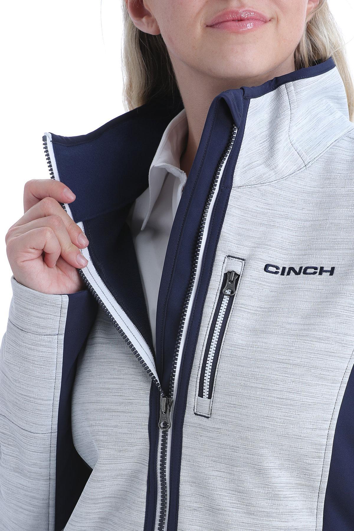 CINCH | WOMEN  JACKET GREY/DARK BLUE