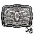 CRUMRINE VINTAGE STEER SKULL BUCKLE 38026
