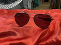 ETHAN POLARIZED SUN GLASSES BLACK & SILVER