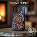 “ JULIAN “ | IPHONE 14 PRO TOOLED LEATHER CASE