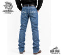 05 | STRAIGHT MED BLUE IRON SPUR MEN WESTERN JEANS