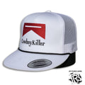 “ Cowboy -Killer “ | MEN WESTERN CAP WHITE BLACK ROPE