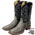 ORIGINAL PYTHON SNAKE | SQUARE TOE MEN BOOTS STYLE #1010