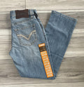 ROCK & ROLL MEN’S TWO TONE EMB MEDIUM VINTAGE  RELAXED FIT STACKABLE BOOT JEANS | BMTBD08572