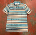 Mens printed polo khaki rock and roll | RRMT51R11Q