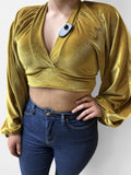JENNY VELVET GOLD TOP