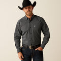 MENS ARIAT BLACK  JADE LONG SLEEVE SHIRT | 10054065