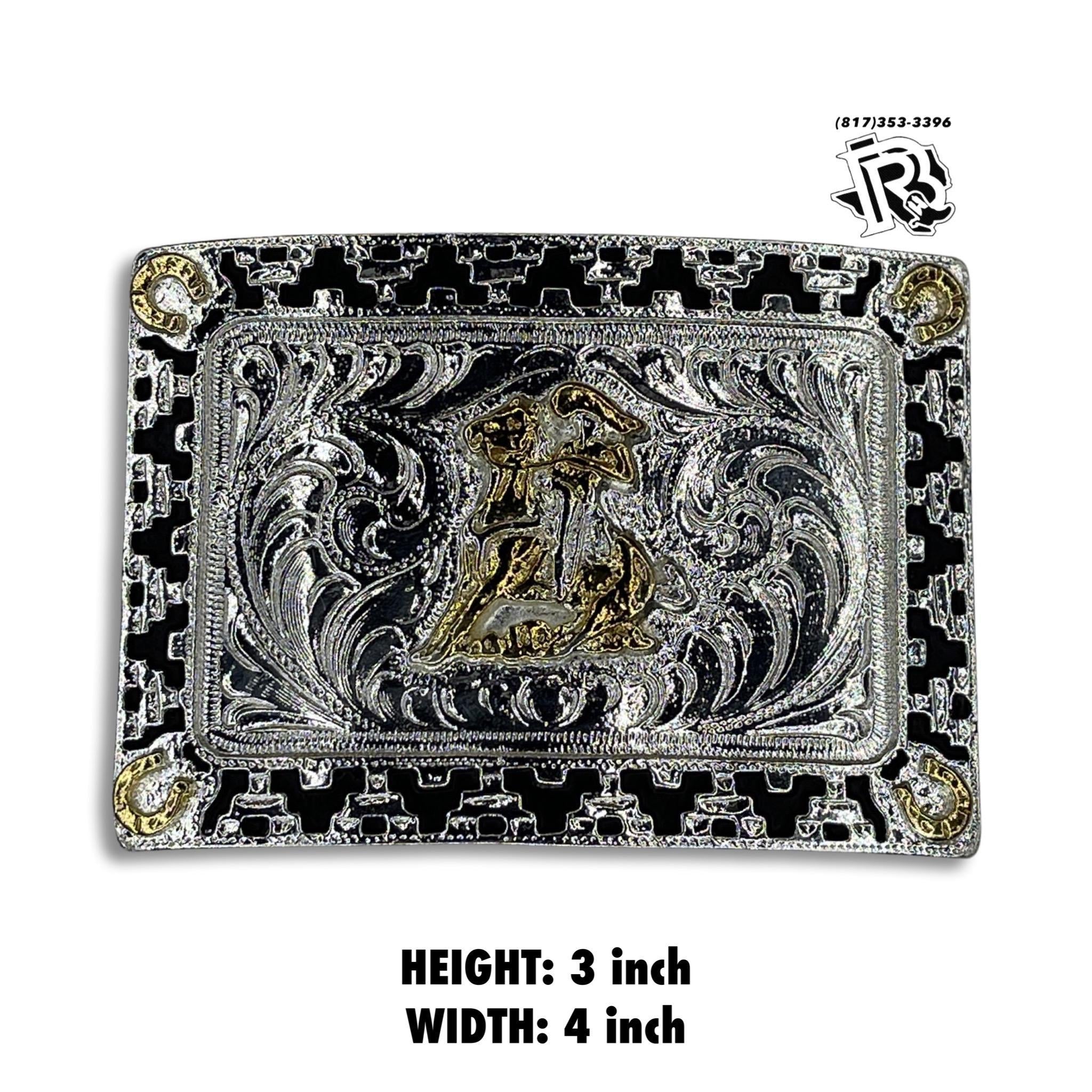 “ Cala “ | MEN WESTERN BELT BUCKLE SQUARE