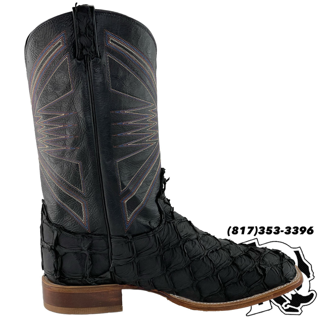BIG BASS FISH BOOT | TONY LAMA MEN BOOTS 8260 MATTE BLACK