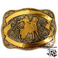 CRUMRINE RODEO BUCKLE  C04612
