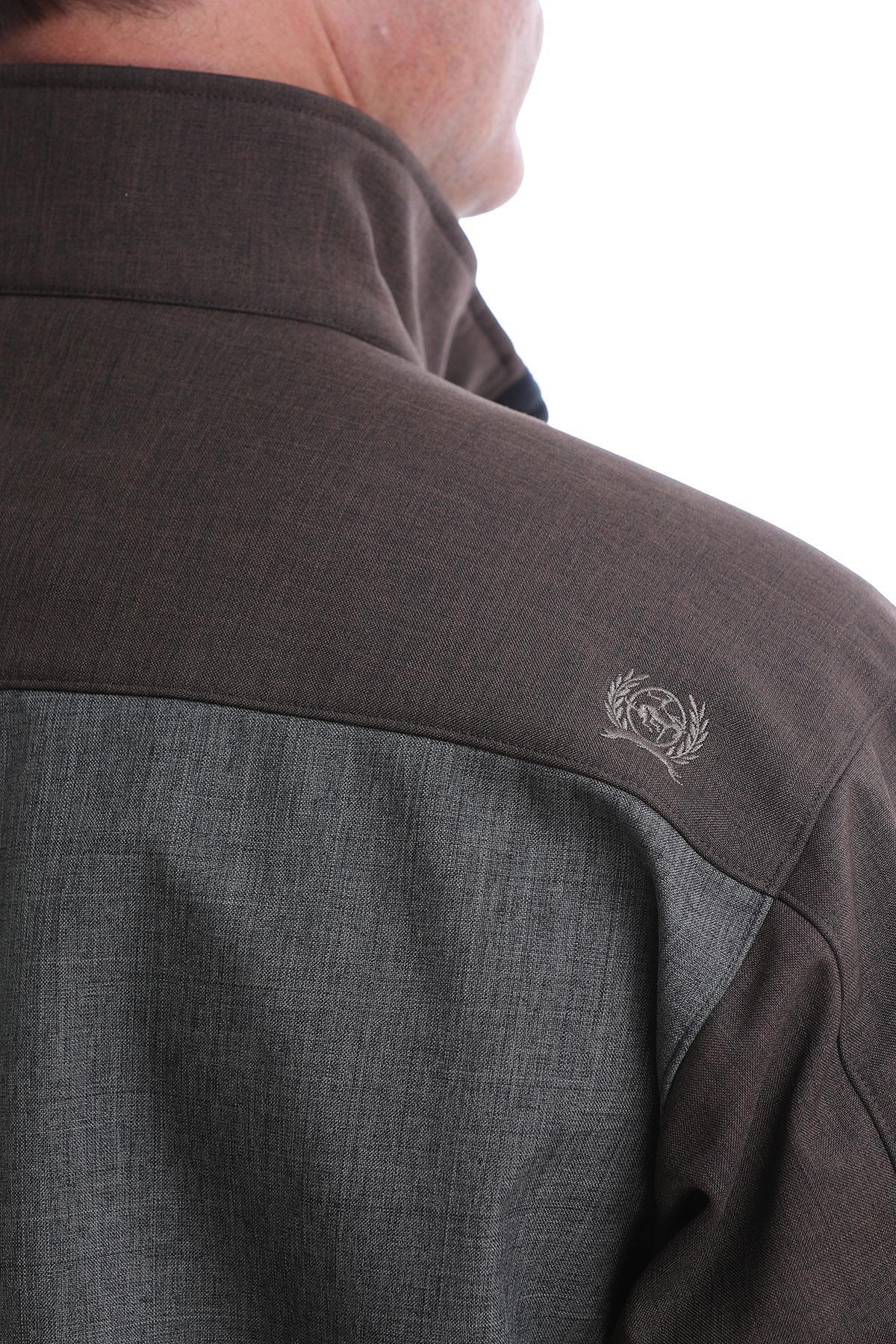 CINCH | MEN JACKET BROWN GREY MWJ1538001