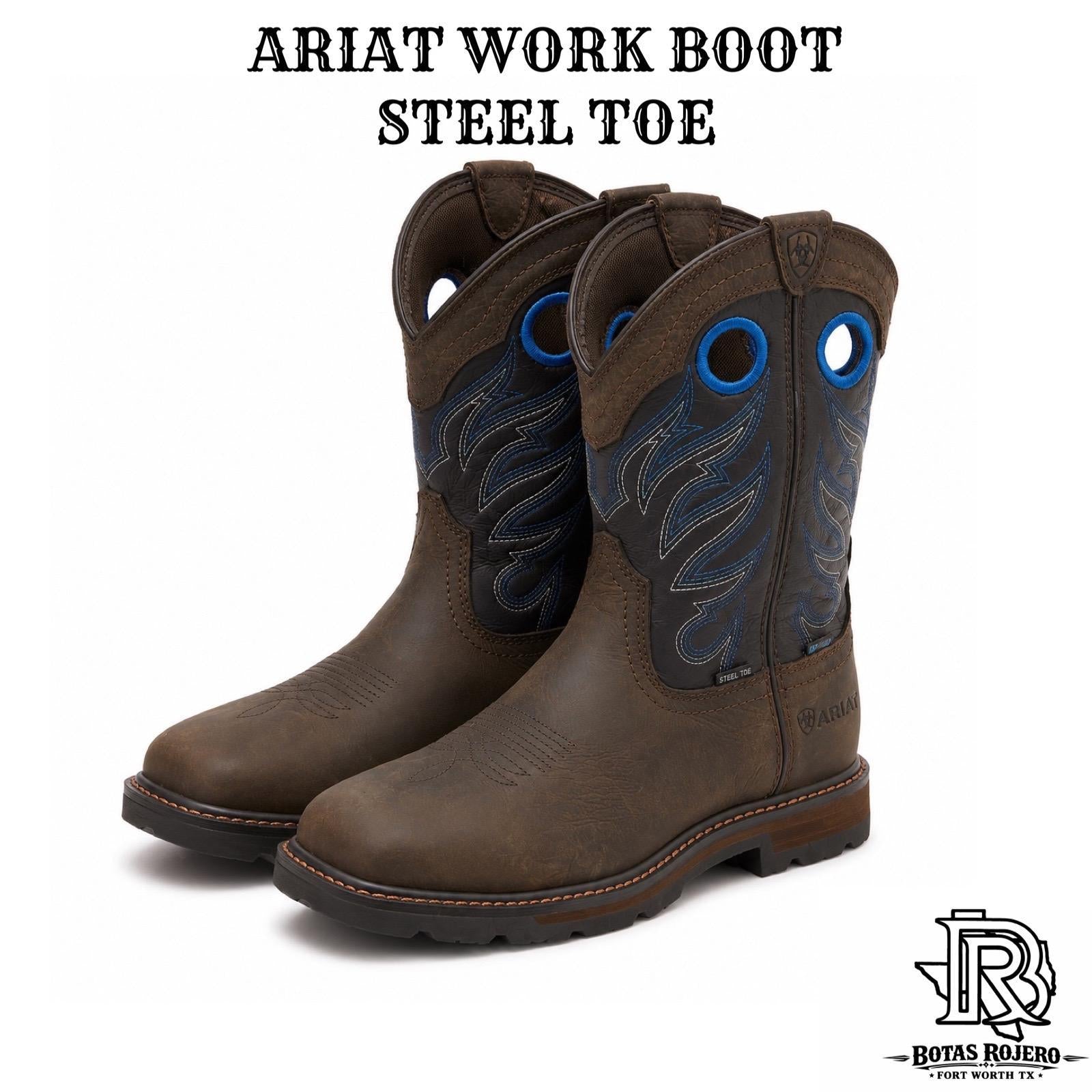 ARIAT STEEL TOE | WATERPROOF MEN WESTERN WORK BOOTS 10034720