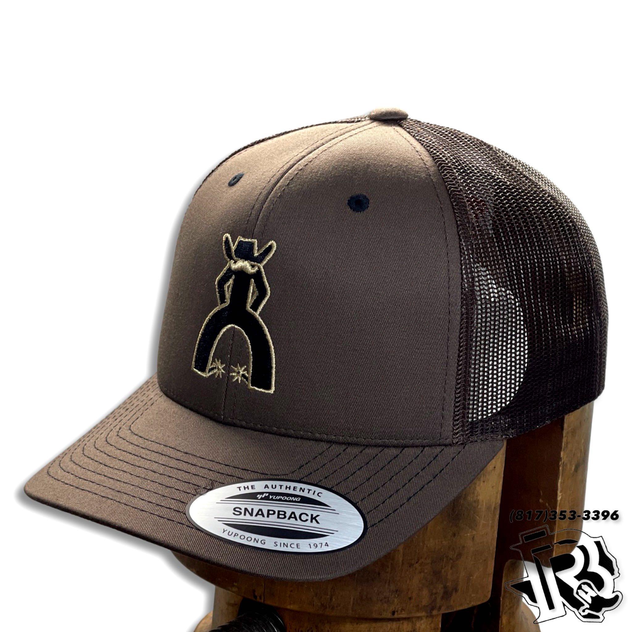 HOOEY CAP | “PUNCHY” BROWN / WHITE 5028T-BR