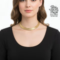 GOLD PLATED 1INCH WOMEN’S NECKLACE