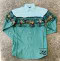 ROCK & ROLL MENS 2PKT BUFFALO BORDER SPAN ESMERALD | SMN2S02452