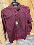 MENS NYLES CLASSIC LONG SLEEVE SHIRT TANGO RED ARIAT | 10041556