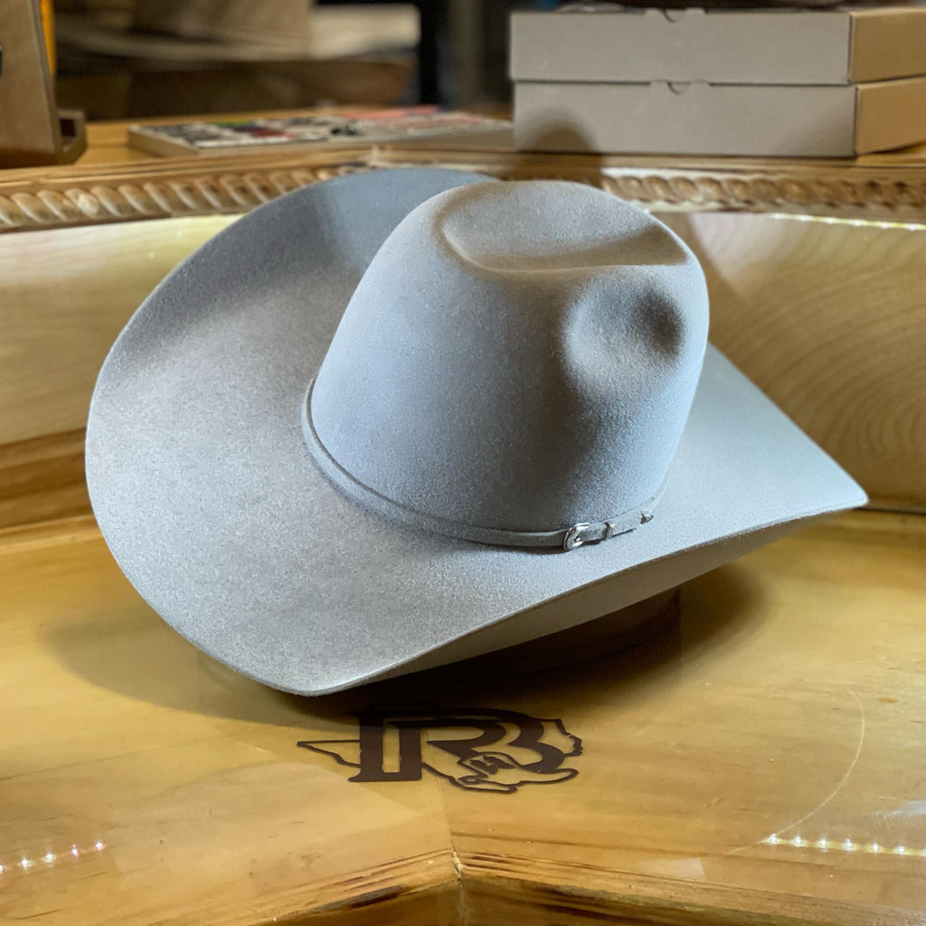 7X (natural) ASH | RODEO KING FELT COWBOY HAT