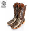 “ GUS “ EASTERN RATTLE SNAKE WESTERN SQUARE TOE BOOTS ORIGNAL