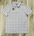 ROCK & ROLL MEN’S MEDALLION WHITE PRINTED POLO |BM51T08716