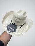 “ MIDLAND “ | IRON SPUR WESTERN OPEN CROWN STRAW HAT 4 1/4 inch brim  #236