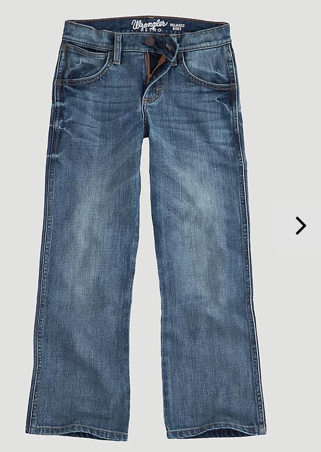 Wrangler Greeley Retro Big Boy's Bootcut Jeans 10BRT20GLV