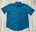 CICNH MEN’S SOLID TEAL ARENAFLEX SHIRT |MTW1723004