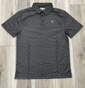 ROCK & ROLL MEN’S GEO ALLOVER PRINTED POLO |BM51T10298