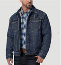 Wrangler Mens Retro Western Denim Jacket - 112335737