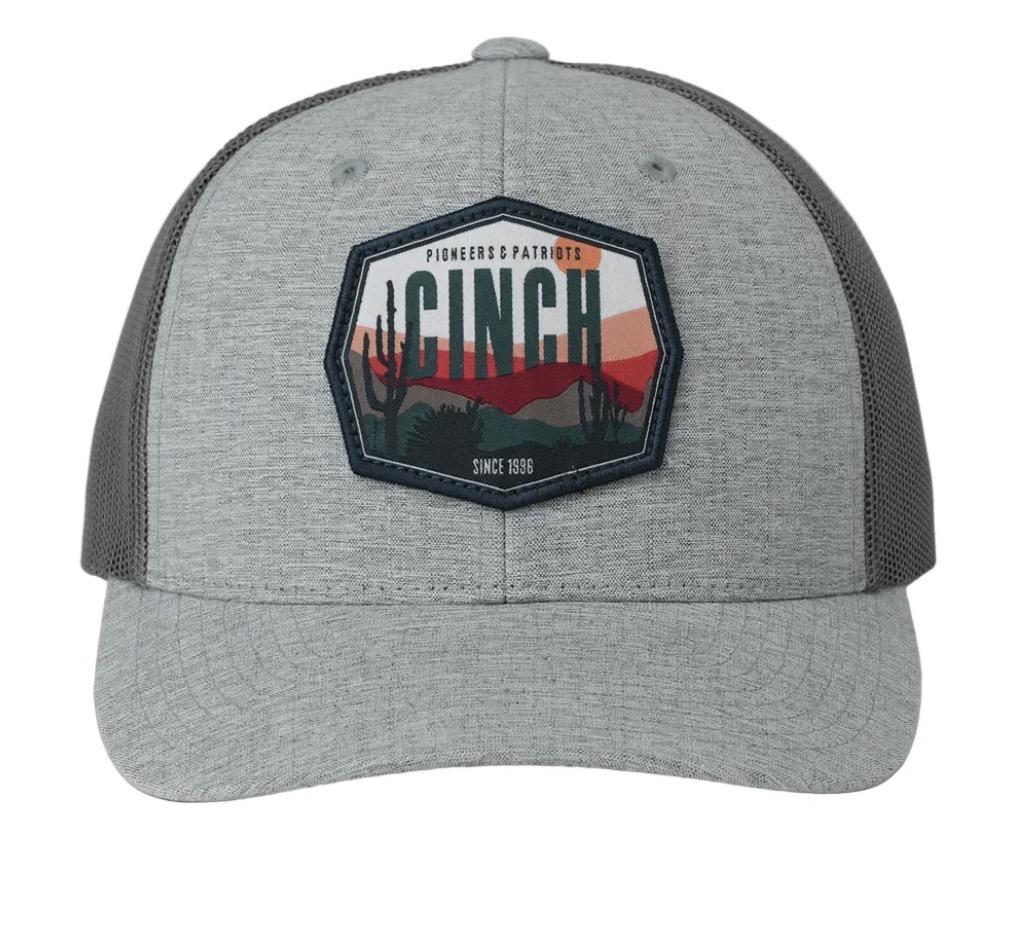 Cinch Men's FlexFit Trucker Cap  Grey | MCC0660657