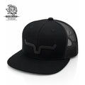 KIMES RANCH SNAP BACK BLACK / BLACK LOGO CAP