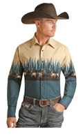MEN’S ROCK ROLL SHIRT LONG SLEEVE SMN2S02646