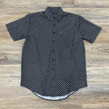 MEN’S CINCH ARENAFLEX NAVY PRINTED SHIRT |MTW1704146