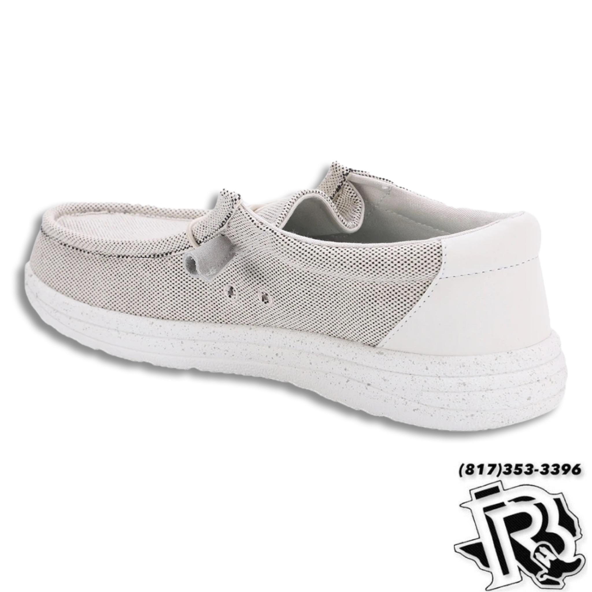 “ PAUL “ | WHITE MEN'S CASUAL CANVAS SHOE