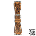 WATCH BAND | 42-44MM IWATCH BAND OVERLAY BUCK LACING TAN