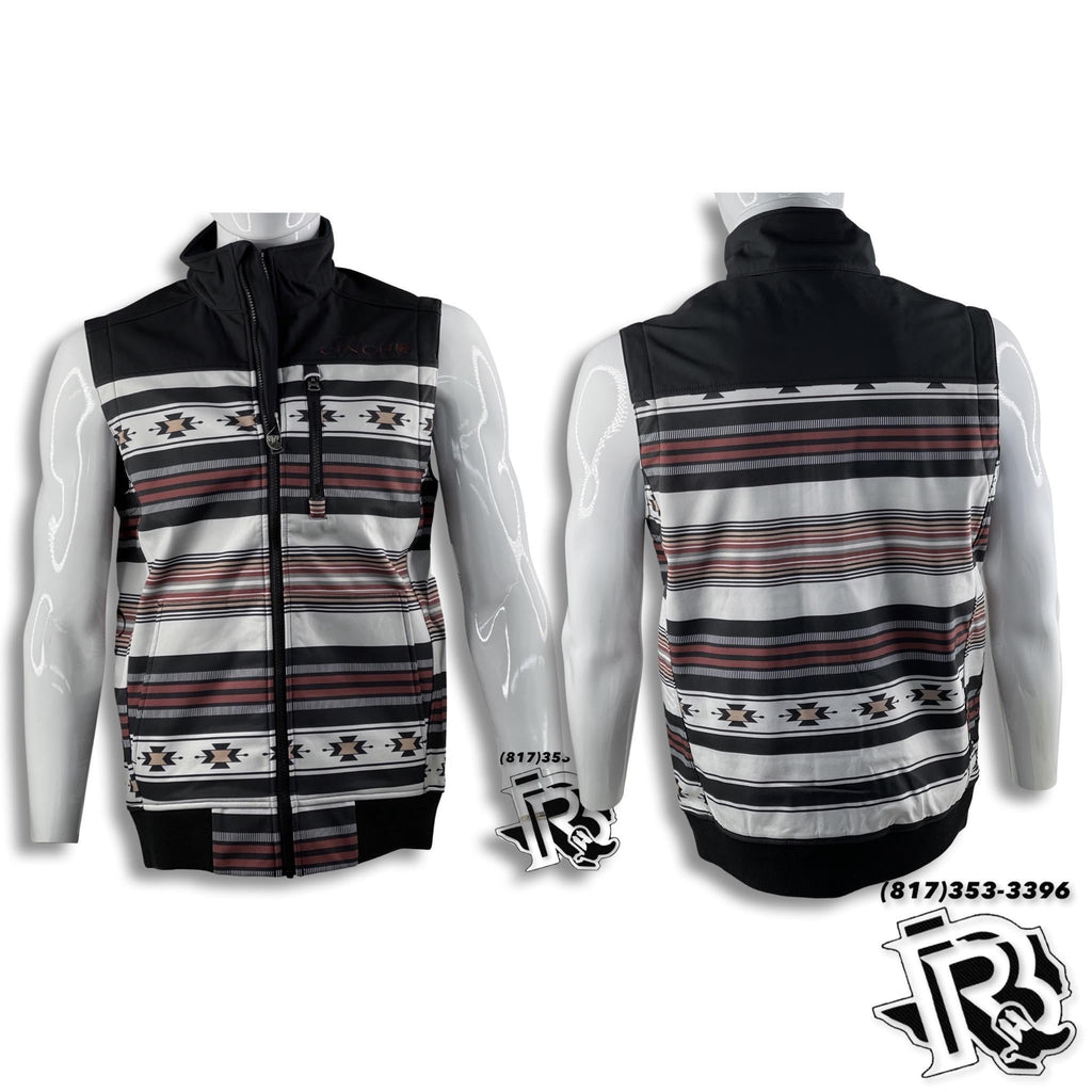CINCH | MEN VEST BLACK AZTEC (MWV1545002)