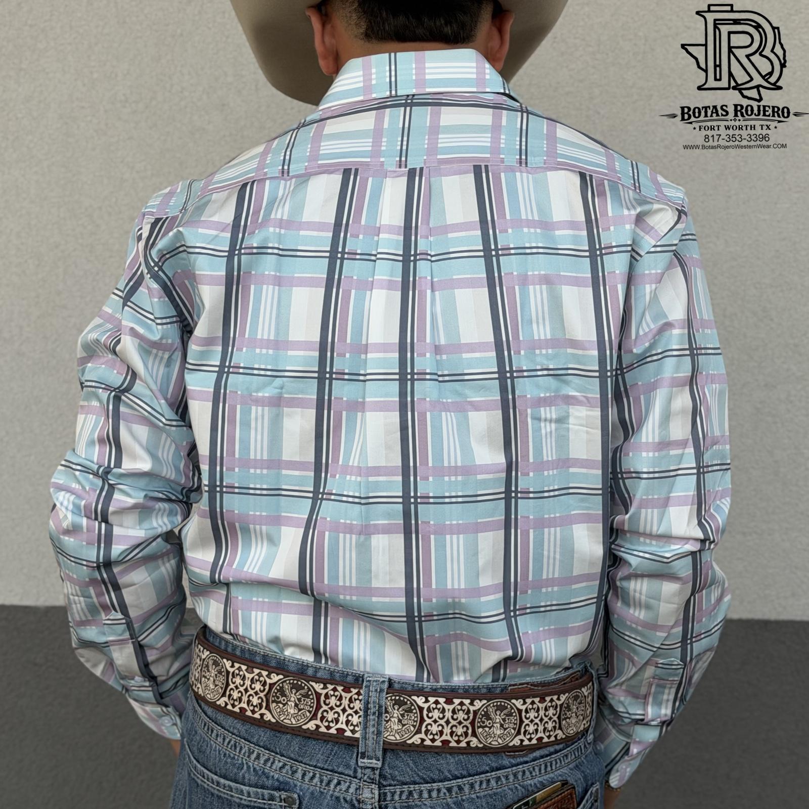 Travis| Iron Spur Men’s Western Long Sleeve  Shirt