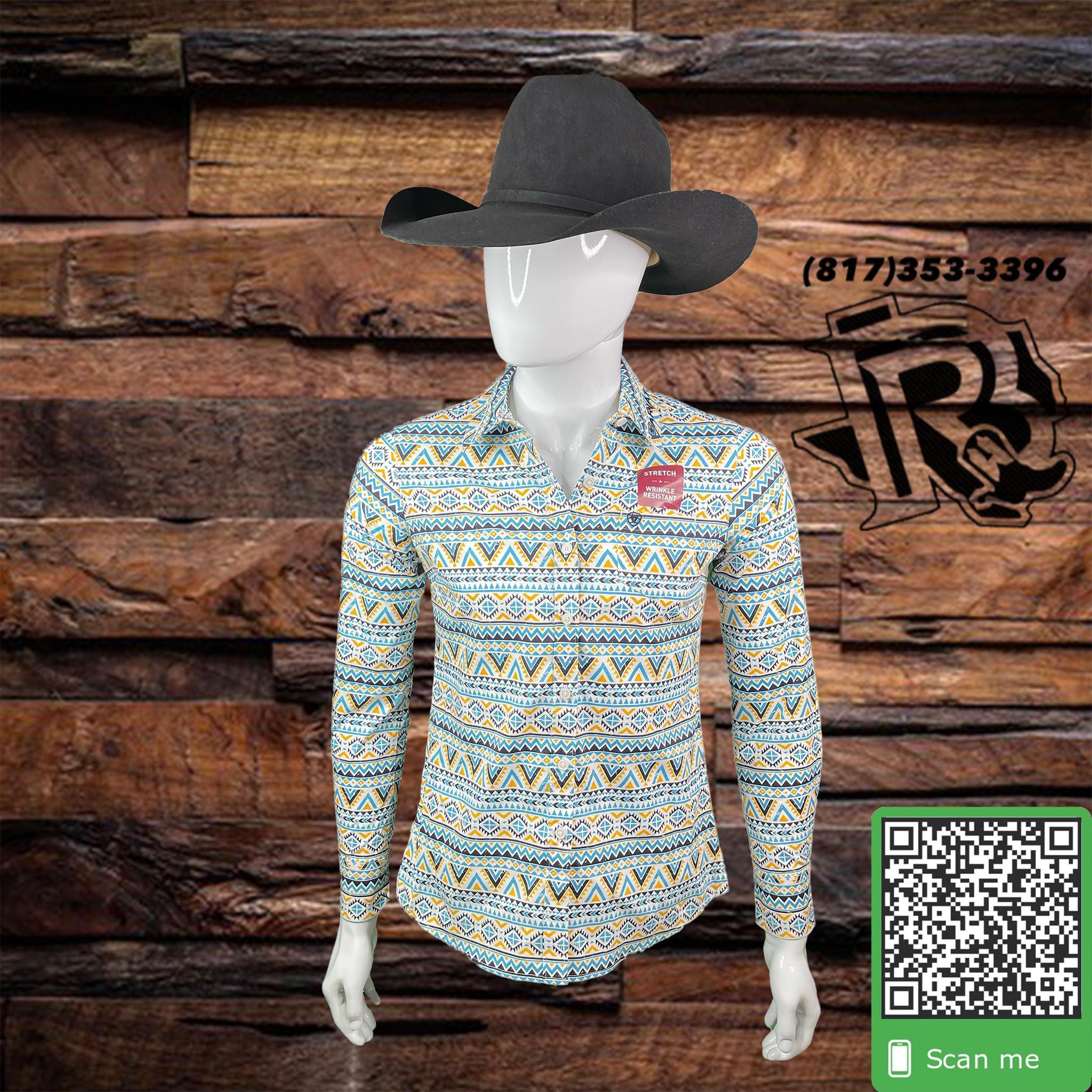ARIAT | LONG SLEEVE SHIRT VINTAGE DESIGN