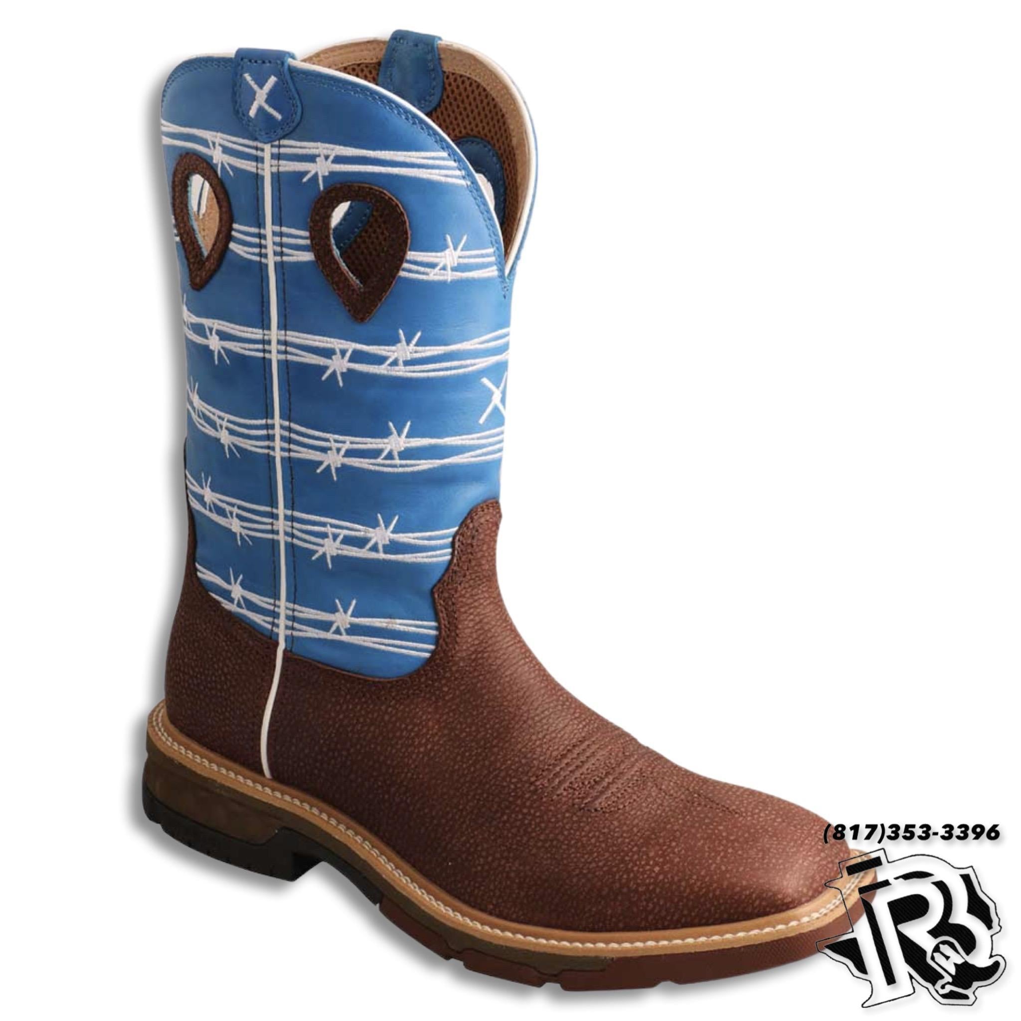 TWISTED X  (NO STEEL TOE) | Western Work Boot with CellStretch® MXB0001
