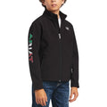 “ Charlie “ | KIDS (ninos) ARIAT BLACK MEXICO FLAG JACKET 10036550