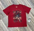 BOYS CINCH TODDLER SHORT SLEEVE RED SHIRT |MTK761095