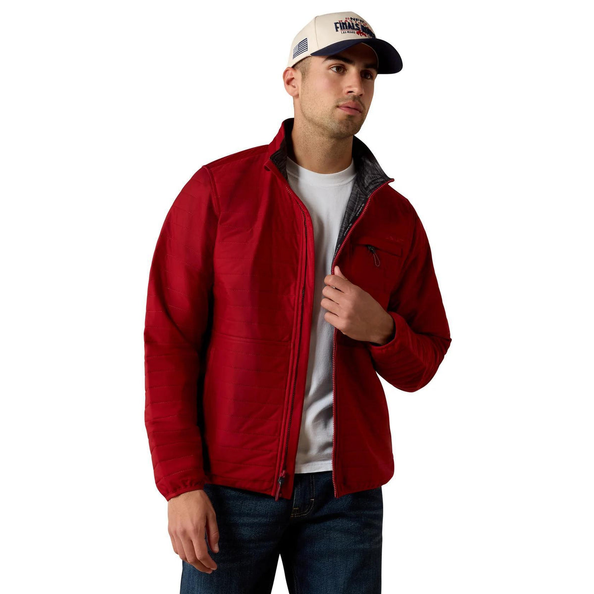 Ariat Men's Wylie Red Dalia Full Zip Jacket |10079871