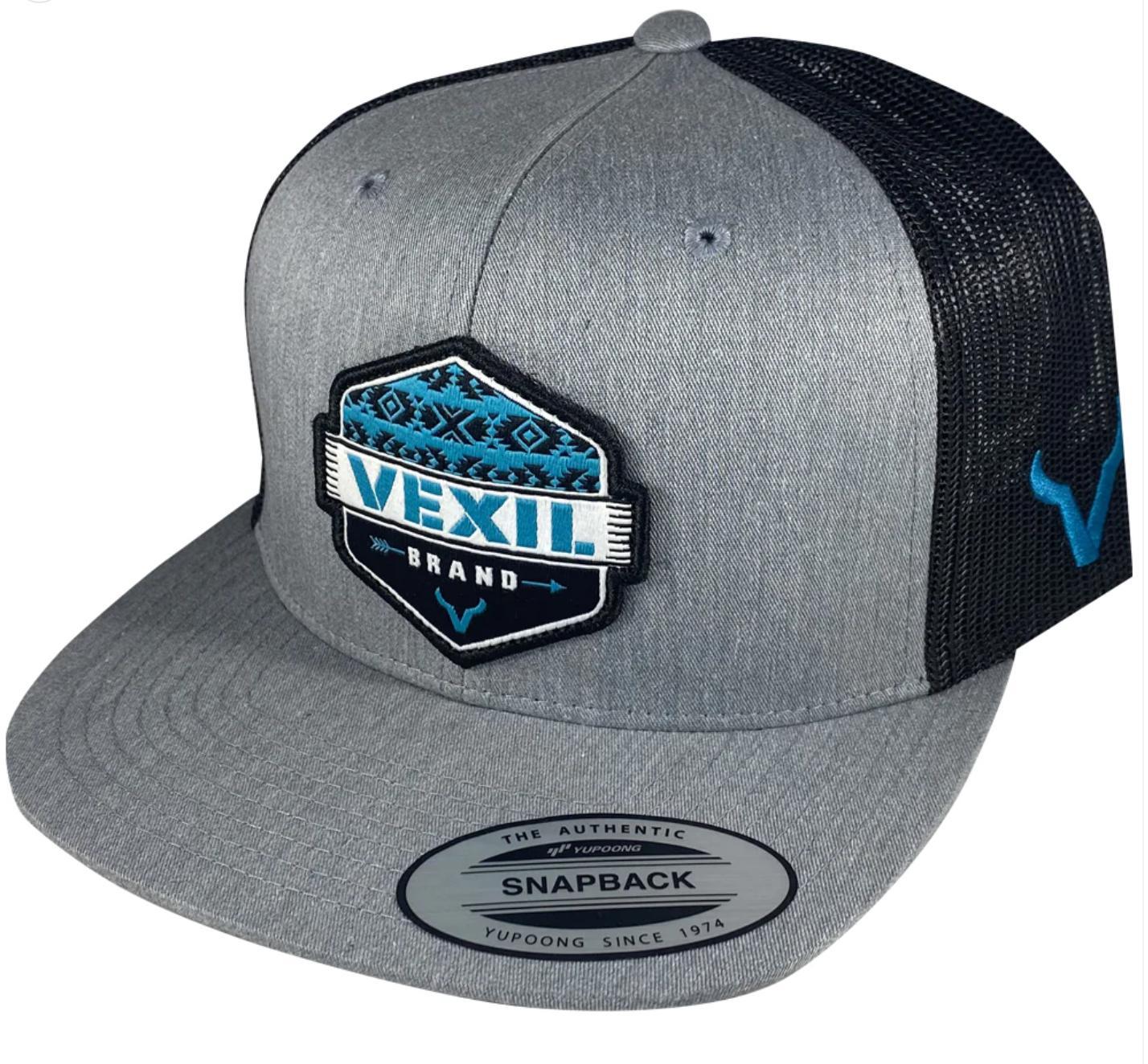 ‘’CESAR’’ MENS VEXIL DAKOTA HEATHER GREY/BLACK CAP